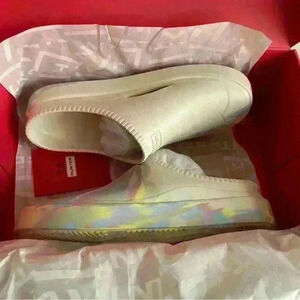 Unisex Clogs Hunter In/Out Bloom Algae Marble Foam Clog Shaded White US 12/UK 10